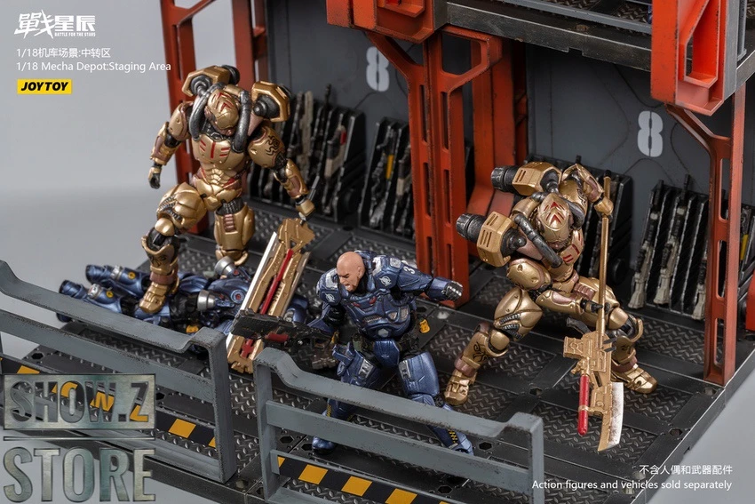 JoyToy Source 1/18 Mecha Depot: Staging Area 12 JoyToy Source 1/18 Mecha Depot: Staging Area - Image 10