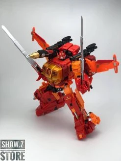 FansHobby MB-06D Power Baser Optimus Prime & MB-11D God Armor God Bomber Orange Version Set Of 2 -model store 6c391fa7ae