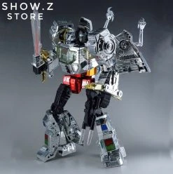 4th Party MP08S MP-08S Grimlock Oversized Chrome Version