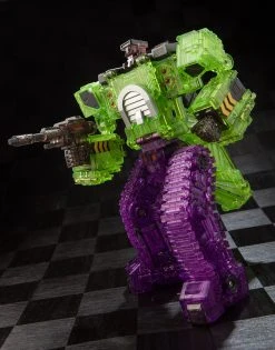 Toyworld TW-C07C Constructor Devastator Clear Version Full Set Of 6 Figures TW-07C Clear Constructor -model store 6c8a3b43c1