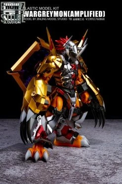 [Pre-Order] [SZ Custom] Bandai Custom Spirits Digimon Wargreymon Amplified W/ Custom Electroplated Chrome Painting -model store 6cb80a004c