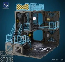 FreshRetro 1/18 1/24 SIB03 Scene In Box Fortifications-A Model Kit -model store 6d35901585