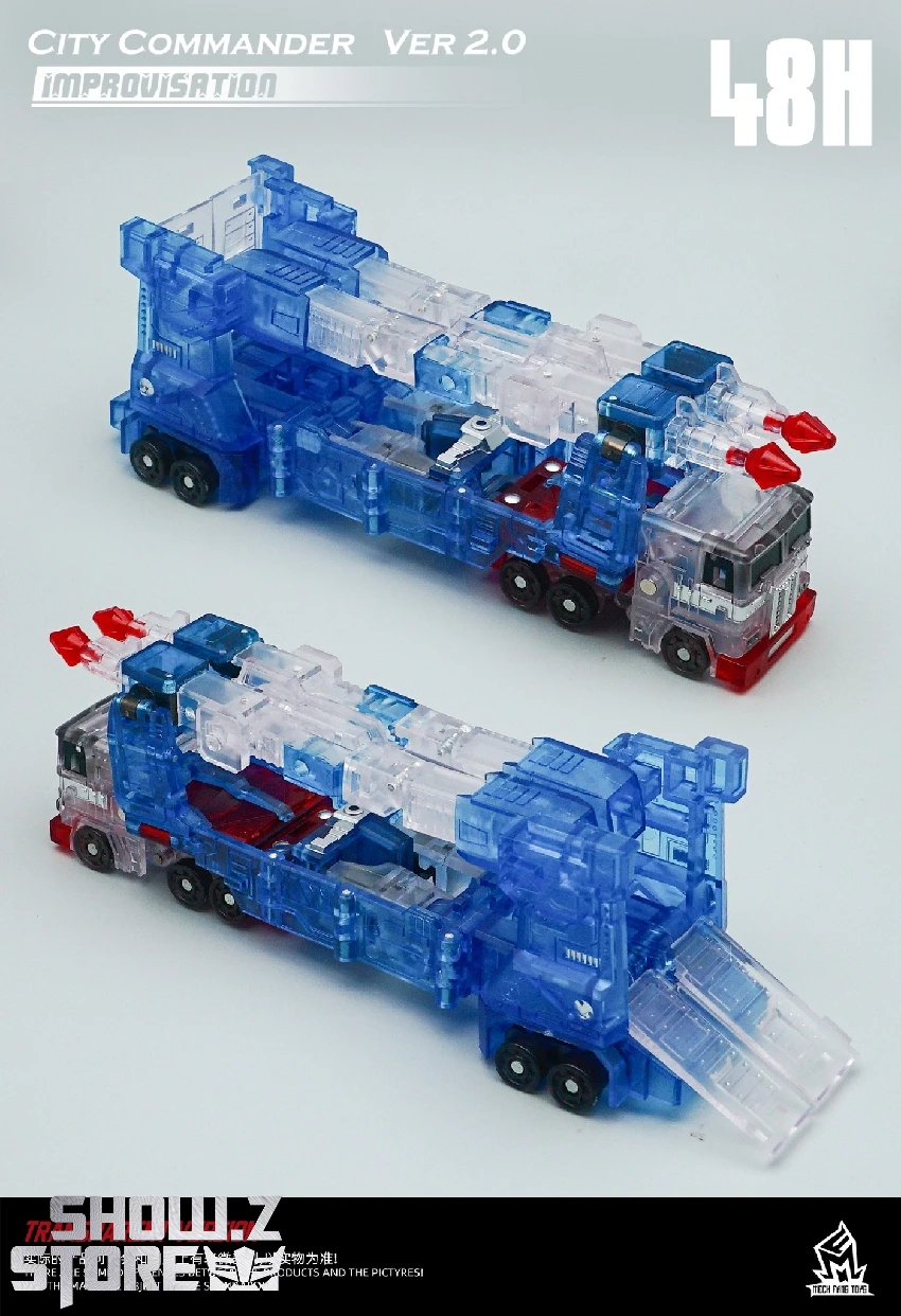 MechFansToys MF-48H City Commander Ultra Magnus Transparent Version 6 MechFansToys MF-48H City Commander Ultra Magnus Transparent Version - Image 4
