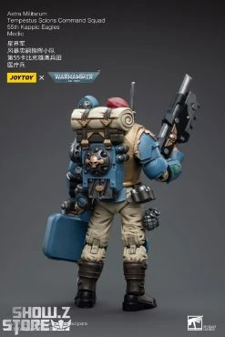 JoyToy Source 1/18 Warhammer 40K Astra Militarum Tempestus Scions Command Squad 55th Kappic Eagles Medic -model store 6dd92789af