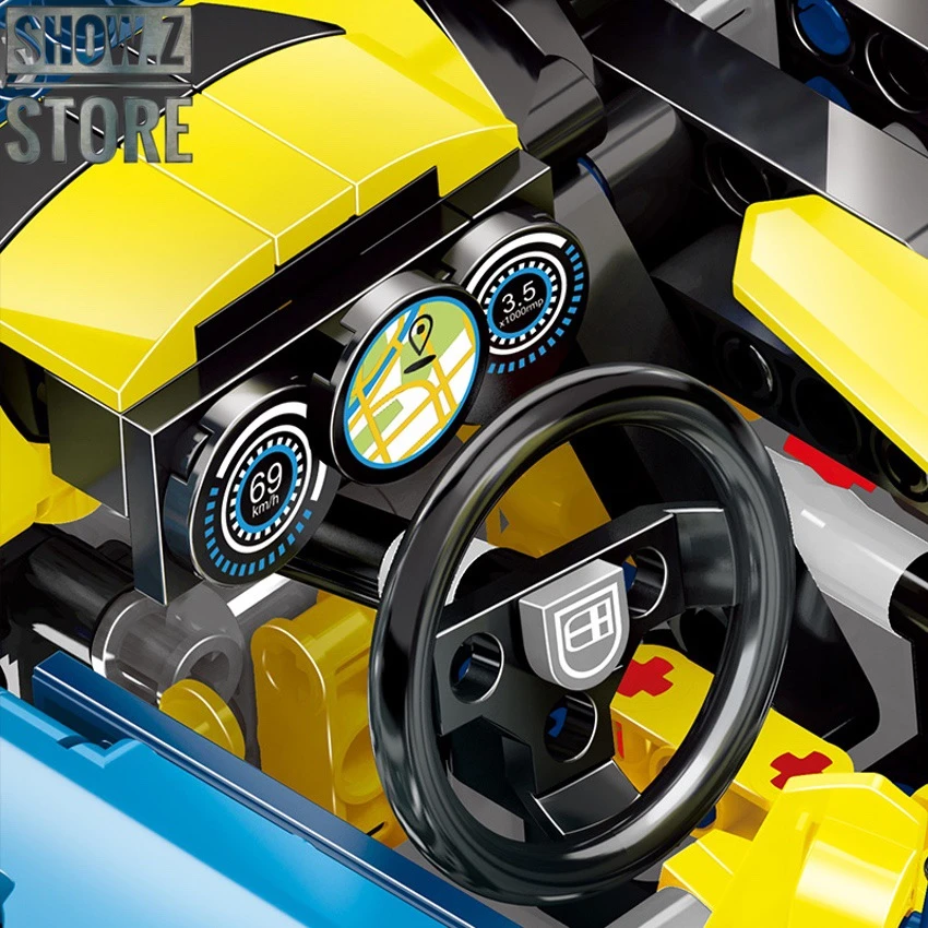 Lepin/Lin07 16029 McLaren 570S Bugatti 42083 B-Model 10 Lepin/Lin07 16029 McLaren 570S Bugatti 42083 B-Model - Image 8