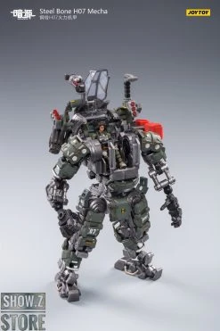 JoyToy Source 1/24 H07 Steel Bone Firepower Mecha Olive Version W/ Pilot -model store 6e1007d7de