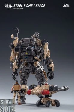 JoyToy Dark Source 1/25 Steel Bone Armour Desert Brown Color W/ Pilot -model store 6e9a3b6163