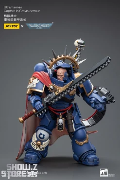 [Coming Soon] JoyToy Source 1/18 Warhammer 40K Ultramarines Captain In Gravis Armour -model store 6eb48135ce