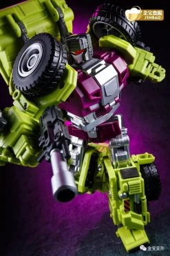 [No Box] Jinbao Oversized Devastator Scrapper & Mixmaster [Set B] -model store 6ebf81827b
