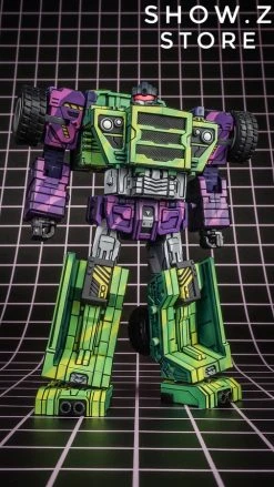 Toyworld TW TW-C07A TWC07A Constructor Devastator Cel Cell Shaded Deluxe Version Set Of 6 -model store 7028bd7e7e