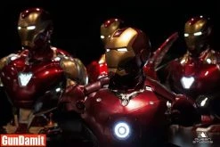 [Pre-Order] Queen Studio 1/1 Marvel Licensed Iron Man Mark 3 Bust Statue -model store 70790be859