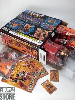 FansHobby MB-06D Power Baser Optimus Prime & MB-11D God Armor God Bomber Orange Version Set Of 2 -model store 70c3b35991