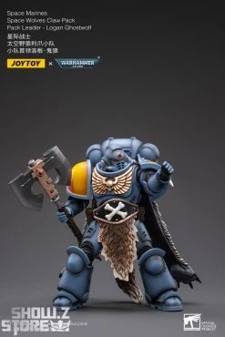 JoyToy Source 1/18 Warhammer 40K Space Wolves Claw Pack Leader-Logan Ghostwolf 15 JoyToy Source 1/18 Warhammer 40K Space Wolves Claw Pack Leader-Logan Ghostwolf -model store 71403271b7