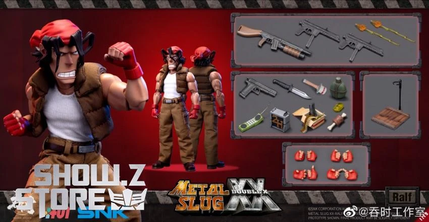 Tunshi Studio 1/12 SNK Licensed Metal Slug 3 Ralf 4 Tunshi Studio 1/12 SNK Licensed Metal Slug 3 Ralf - Image 2