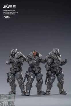 JoyToy Source 1/18 Hammer Of Steel Interstellar Trooper Set Of 3 -model store 71e5bb9358