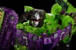 Toyworld TW-C07C Constructor Devastator Clear Version Full Set Of 6 Figures TW-07C Clear Constructor -model store 726937a43c