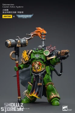 JoyToy Source 1/18 Warhammer 40K Salamanders Captain Adrax Agaton -model store 72a5c3c9d0