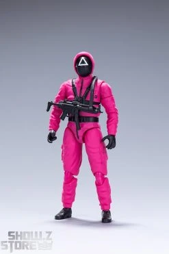 Red Suit 1/18 Red Clothes Man Circular, Triangle & Square Set Of 3 -model store 72fb880c48