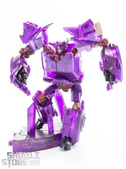 4th Party AC-03B TFP Cliffjumper Transparent Purple Version W/ Crystal Display Base -model store 730aac5f77