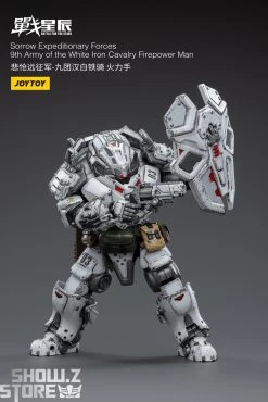 JoyToy Source 1/18 Sorrow Expeditionary Forces 9th Army Of The White Iron Cavalry Firepower Man -model store 7332cdd1b2