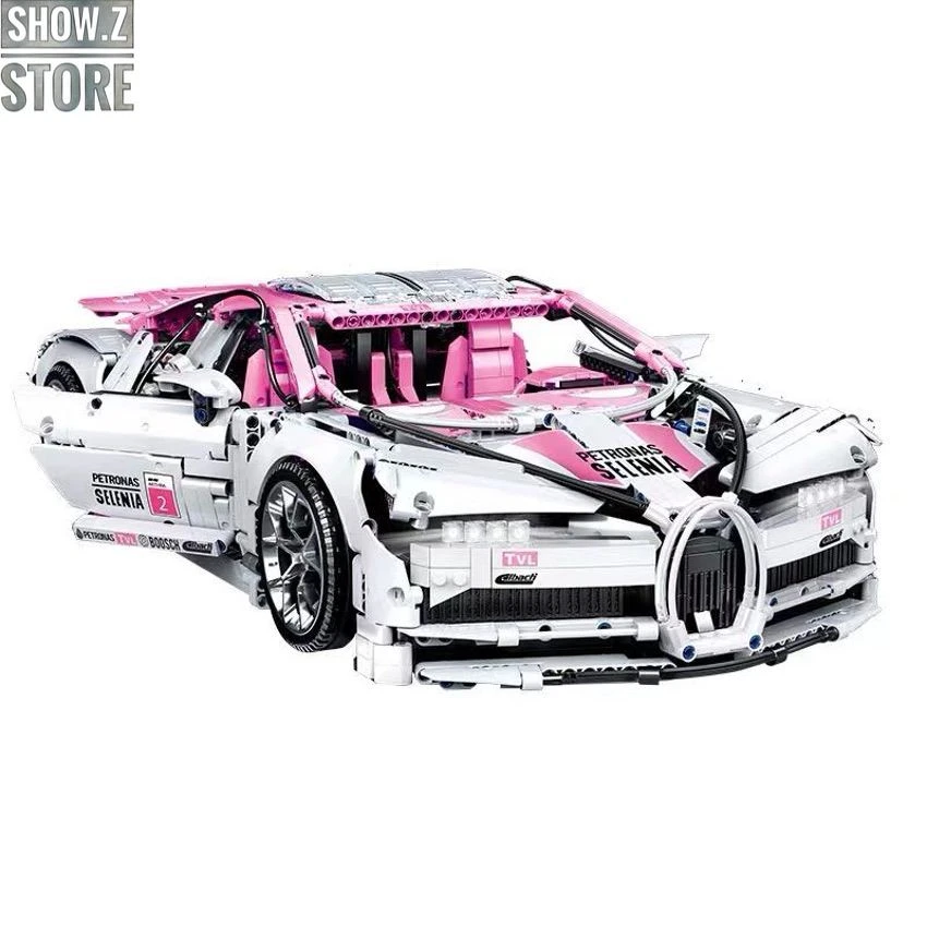 Lin07 Block 007 1/10 Bugatti Chiron Pink Version 14 Lin07 Block 007 1/10 Bugatti Chiron Pink Version - Image 12