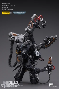 JoyToy Source 1/18 Warhammer 40K Iron Hands Lron Father Feirros -model store 73fdcffe5e