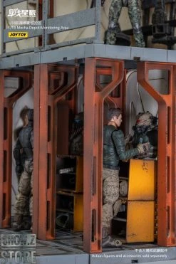 JoyToy Source 1/18 Mecha Depot: Monitoring Area -model store 746cd6db49