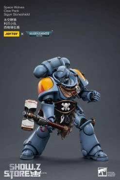 JoyToy Source 1/18 Warhammer 40K Space Wolves Claw Pack Sigyrr Stoneshield 28 JoyToy Source 1/18 Warhammer 40K Space Wolves Claw Pack Sigyrr Stoneshield -model store 749a82cbd3