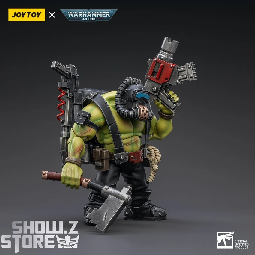 JoyToy Source 1/18 Warhammer 40K Ork Kommandos Dakka Boy Snarit 4 JoyToy Source 1/18 Warhammer 40K Ork Kommandos Dakka Boy Snarit - Image 2
