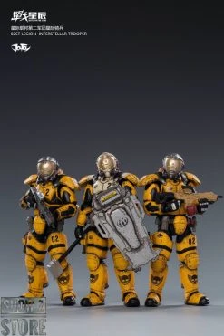 JoyToy Source 1/18 The 2nd Legion Interstellar Troopers Set Of 3 -model store 752a59ad5a