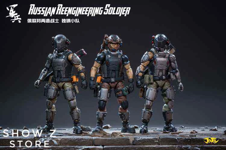 JoyToy Source Acid Rain 1/18 Russian Reengineering Soldier Wolf Team Set Of 3 Figures 5 JoyToy Source Acid Rain 1/18 Russian Reengineering Soldier Wolf Team Set Of 3 Figures - Image 3