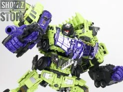 Generation Toy GT-99 Gravity Builder Devastator Metallic Painted Limited Version W/ Upgrade Kit -model store 75ad1df358