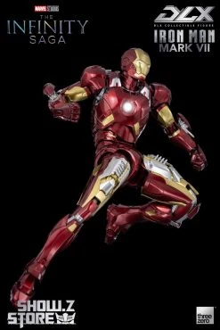 Threezero 1/12 Marvel Studio The Infinity Saga DLX Iron Man Mark 7 -model store 762b41b15f