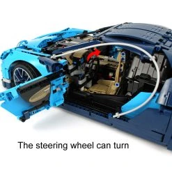 [No Box] Lepin 20086 Bugatti Chiron 42083 4031Pcs Technic Series Blue Version -model store 76dd53b690