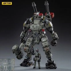 JoyToy Source 1/24 H02 Steel Bone Firepower Mecha Grey-Green Color W/ Pilot