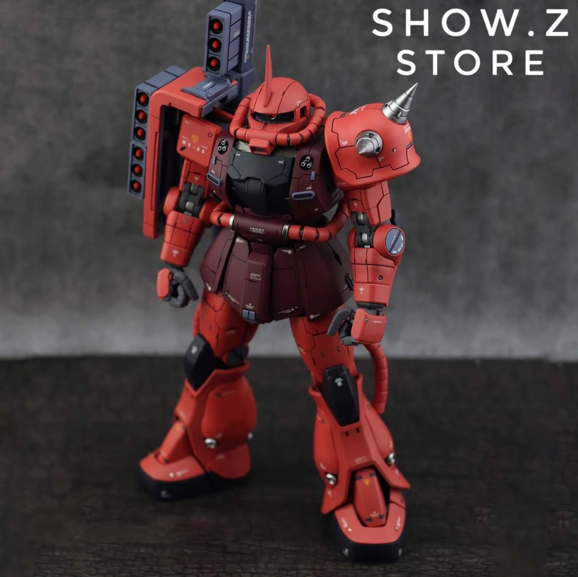 Metal Club MC 1/100 MS-06S Char's Red Zaku II Metal Build Anaheim Factory Style 4 Metal Club MC 1/100 MS-06S Char's Red Zaku II Metal Build Anaheim Factory Style - Image 2