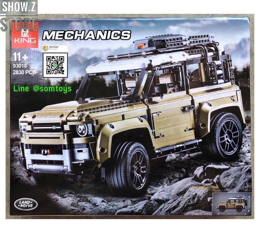 Lepin/King 93018 Land Rover Defender 3 Lepin/King 93018 Land Rover Defender - Image 2
