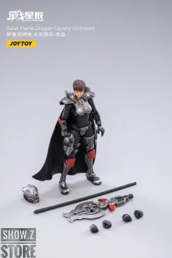 JoyToy Dark Source 1/18 Saluk Flame Dragon Cavalry Crimson Set Of 2 -model store 7725f4c5b7