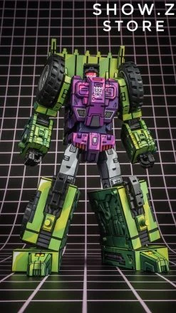 Toyworld TW TW-C07A TWC07A Constructor Devastator Cel Cell Shaded Deluxe Version Set Of 6 -model store 774db4f3a0