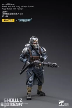 JoyToy Source 1/18 Warhammer 40K Death Korps Of Krieg Veteran Squad Guardsman With Flamer 9 JoyToy Source 1/18 Warhammer 40K Death Korps Of Krieg Veteran Squad Guardsman With Flamer -model store 776ce769d3