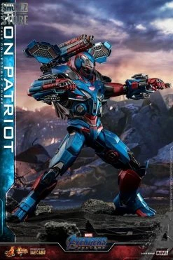 Hot Toys HotToys HT MMS547D34 1/6 Avengers: Endgame Iron Patriot Iron Man Collectible Figure -model store 7810eb01c1