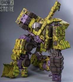[Express Shipping] ToyWorld TW-C07G Constructor Devastator Old Green Battle Damage Version Set Of 6 -model store 7826462e6c