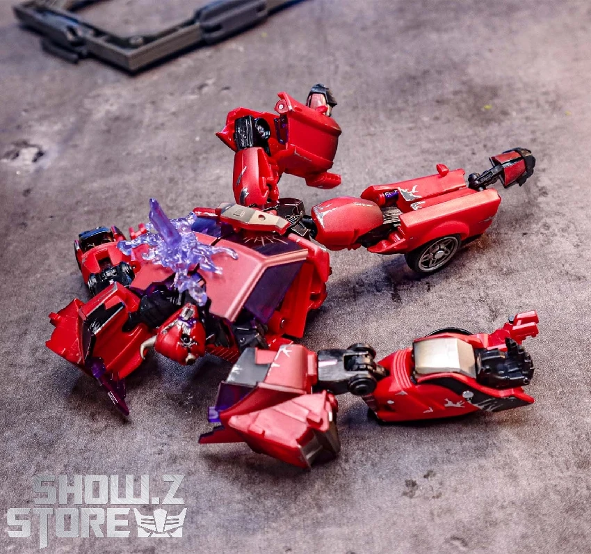 APC Toys Red Gladiator TFP Cliffjumper Zombie Version 19 APC Toys Red Gladiator TFP Cliffjumper Zombie Version - Image 17