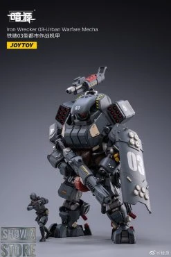 JoyToy Dark Source 1/24 Iron Wrecker 03 Urban Warfare Mecha W/ Pilot -model store 798e2d5240