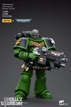 JoyToy Source 1/18 Warhammer 40K Salamanders Intercessors Brother Tol'vak -model store 7a86185b3f