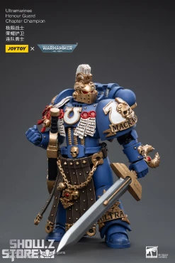 JoyToy Source 1/18 Warhammer 40K Ultramarines Honour Guard Chapter Champion -model store 7b862863b2