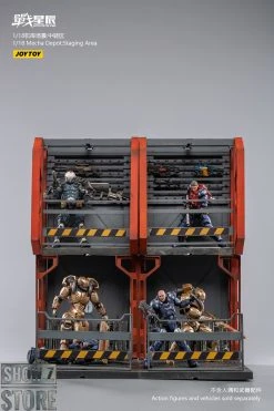 JoyToy Source 1/18 Mecha Depot: Staging Area 19 JoyToy Source 1/18 Mecha Depot: Staging Area -model store 7be10db971