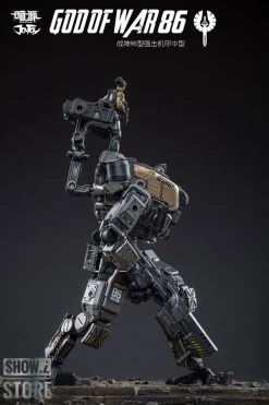 JoyToy Source Acid Rain 1/25 God Of War 86 Medium-Sized Mecha Figure Set Silver Black Version -model store 7be3d53c1c
