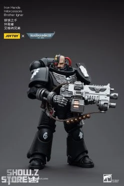 JoyToy Source 1/18 Warhammer 40K Iron Hands Intercessors Brother Ignar -model store 7bf102d9a4