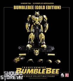 Threezero & Hasbro 3Z0294-EX Bumblebee Golden Version -model store 7cad2b12cc